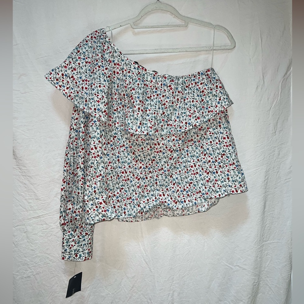 Zara Basic Collection One Sleeve Casual Summer Top